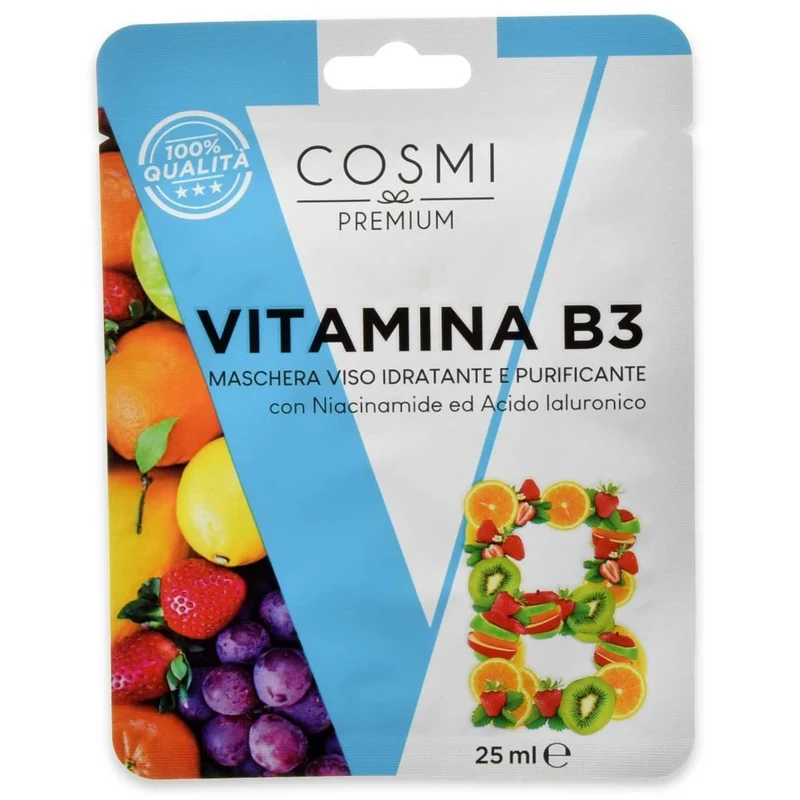 Cosmi Maschera viso vitamina B3 25 ml — Maschera viso