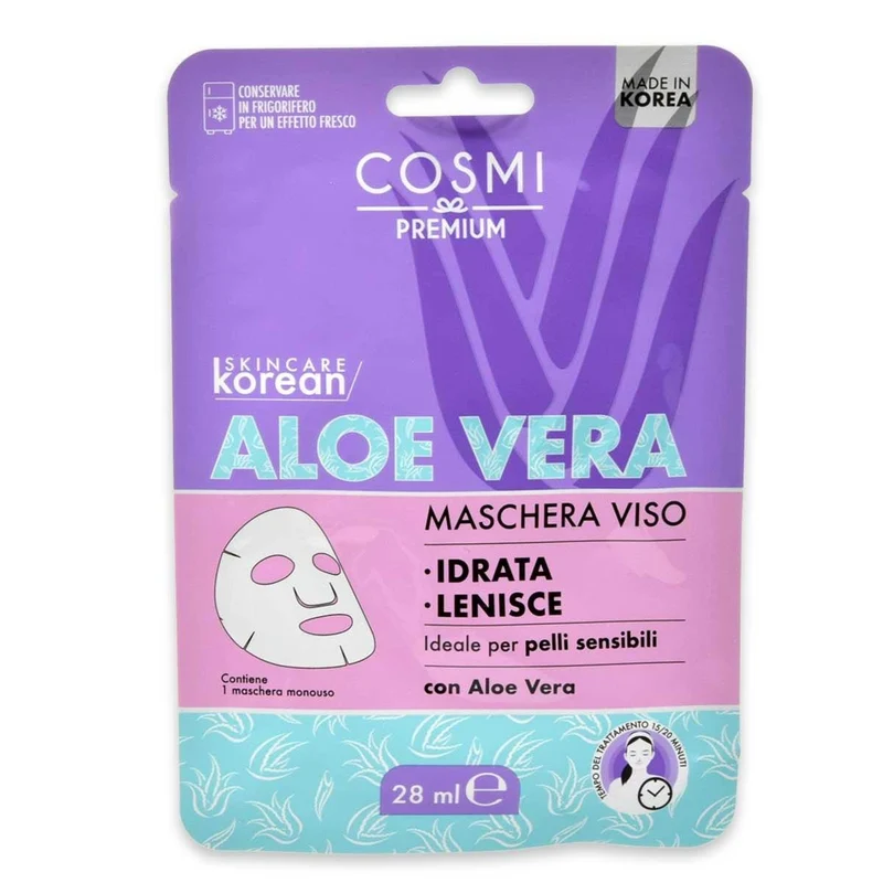 Cosmi maschera viso aloe — Maschera viso