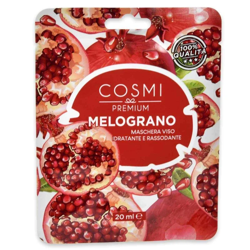 Cosmi Maschera viso melograno 25 ml — Maschera viso
