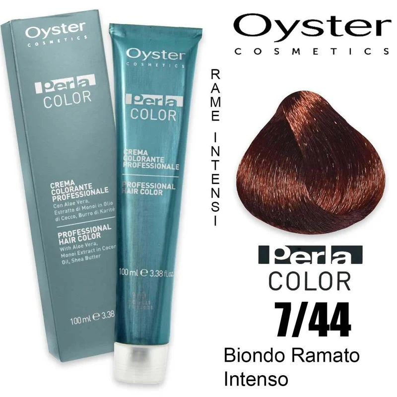 Oyster Tintura Perlacolor 100 ml 7/44 — Tinta per capelli