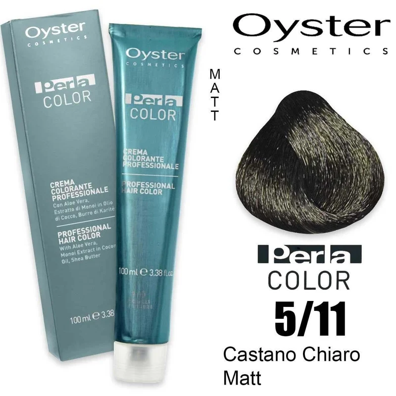 Oyster Tintura Perlacolor 100 ml 5/11 — Tinta per capelli