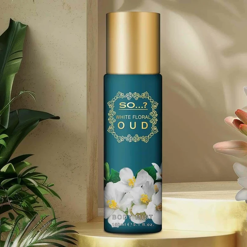 So...? White Floral Oud Spray corpo 150 ml — Spray profumato per ambiente