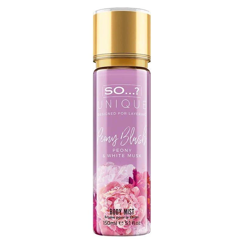 So...? Unique Peony Blush 150 ml — Spray corpo