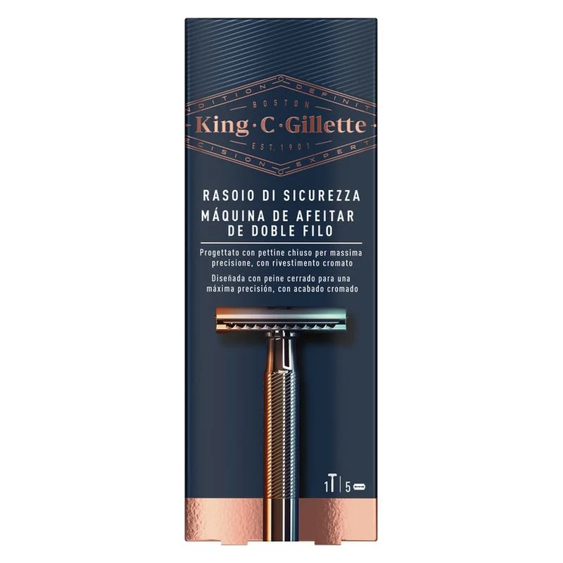 Gillette King C Rasoio Di Sicurezza — Rasoio di Sicurezza