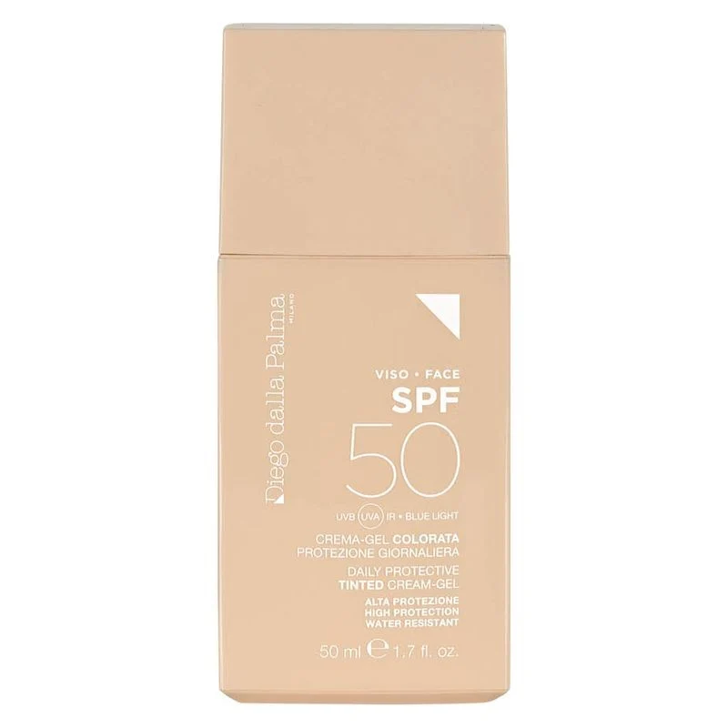 Diego dalla palma Crema-Gel Colorata Protezione Giornaliera Viso SPF 50 50 ml — Solare viso