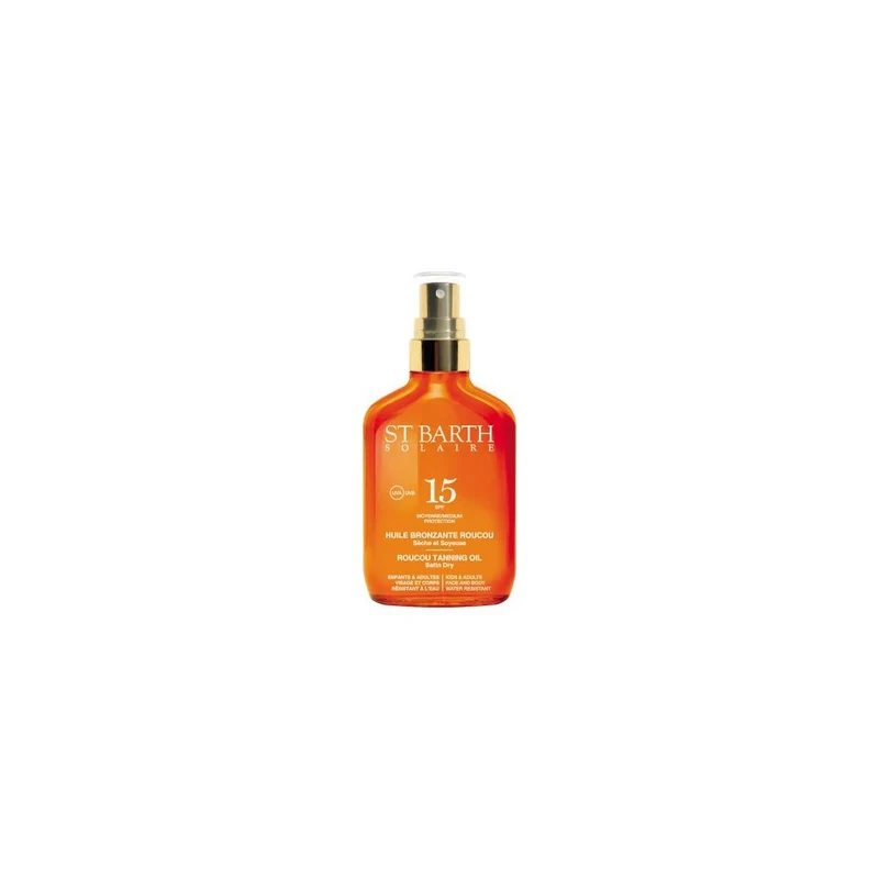 Ligne St Barth Roucou Spf 15 Olio abbronzante — Olio Solare