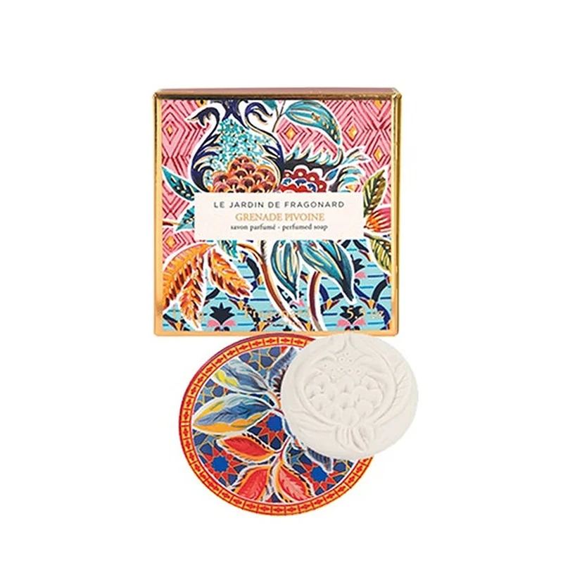 Fragonard Granata Pivoine Sapone e Porta Sapone — Sapone profumato