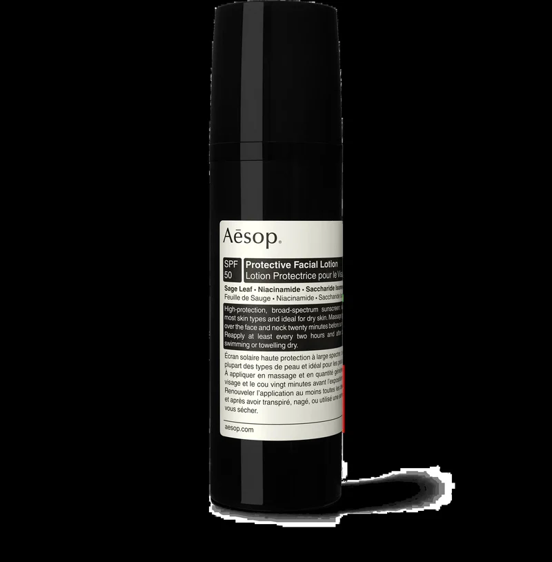 Aesop Lozione Viso Protettiva SPF50 — Solare viso