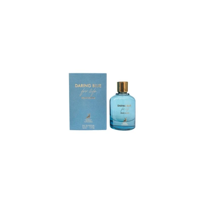 Maison Alhambra Daring Blue For Life 100 ml — Eau de Parfum Uomo