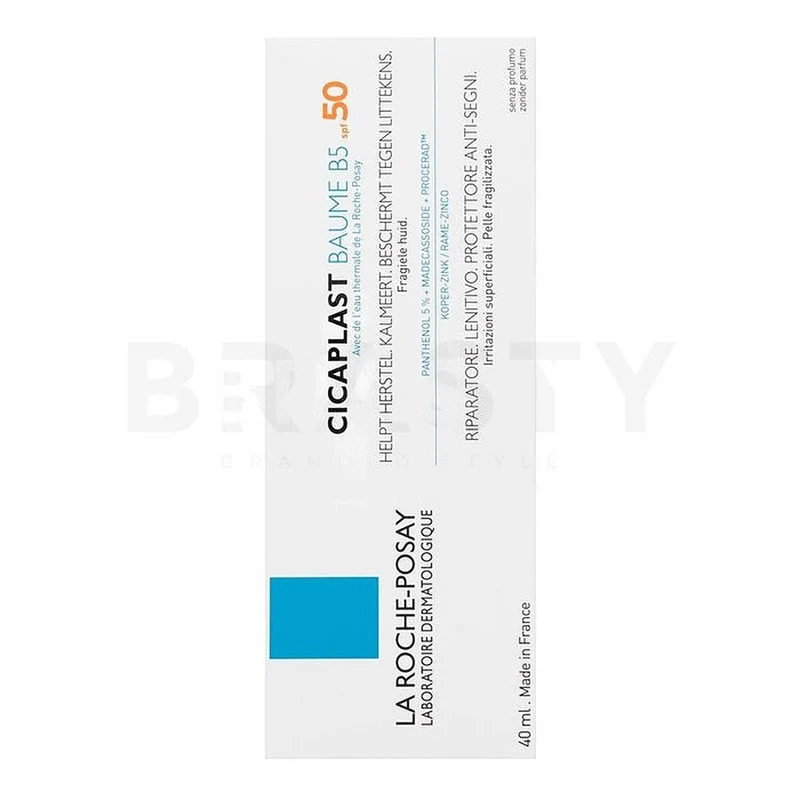 La Roche-Posay Cicaplast balsamo B5+ SPF 50 40 ml — Balsamo solare