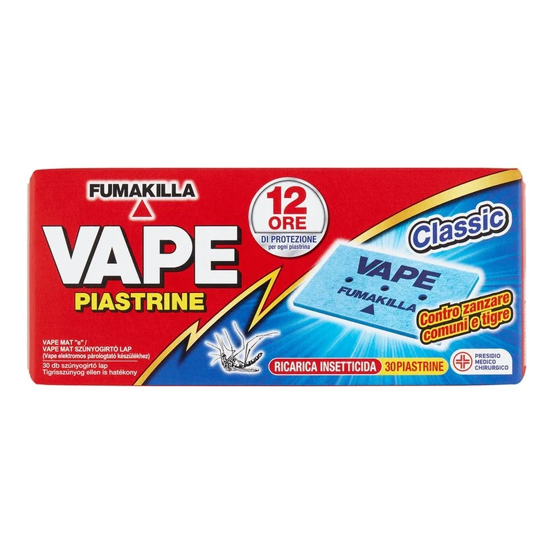 Vape Zanzare Piastrine 30 Pezzi — Antizanzare