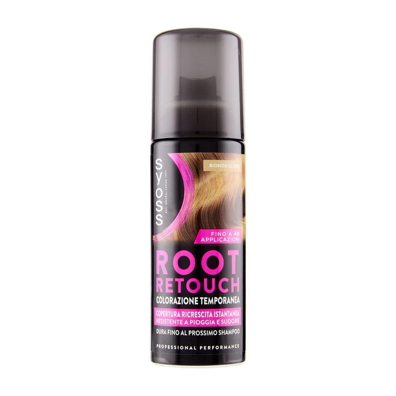 Syoss Root Retouch Biondo Scuro 120 ml — Colorazione temporanea per capelli