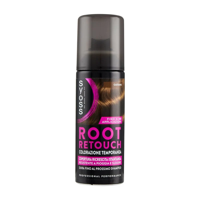 Syoss Root Retouch Castano 120 ml — Colorazione temporanea per capelli