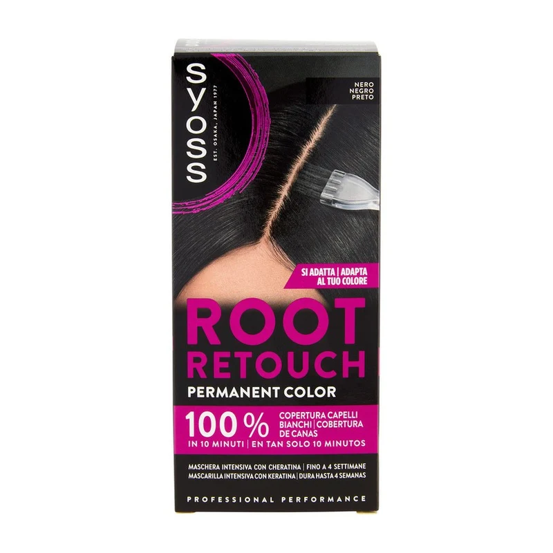 Syoss Root Retouch Nero — Colorante capelli