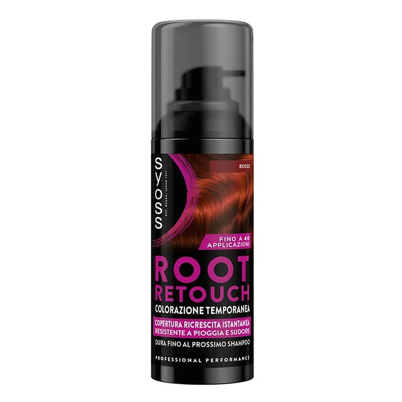 Syoss Root Retouch Rosso 120 ml — Spray colorante temporaneo