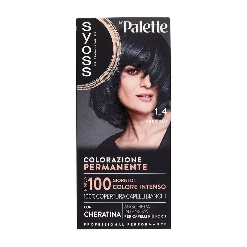 Syoss Permanent Cool Color Nero Blu 1_4 — Colorante capelli
