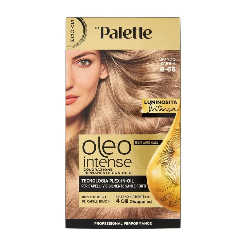 Syoss Oleo Intense Biondo Sabbia 8-68 — Colorazione permanente per capelli