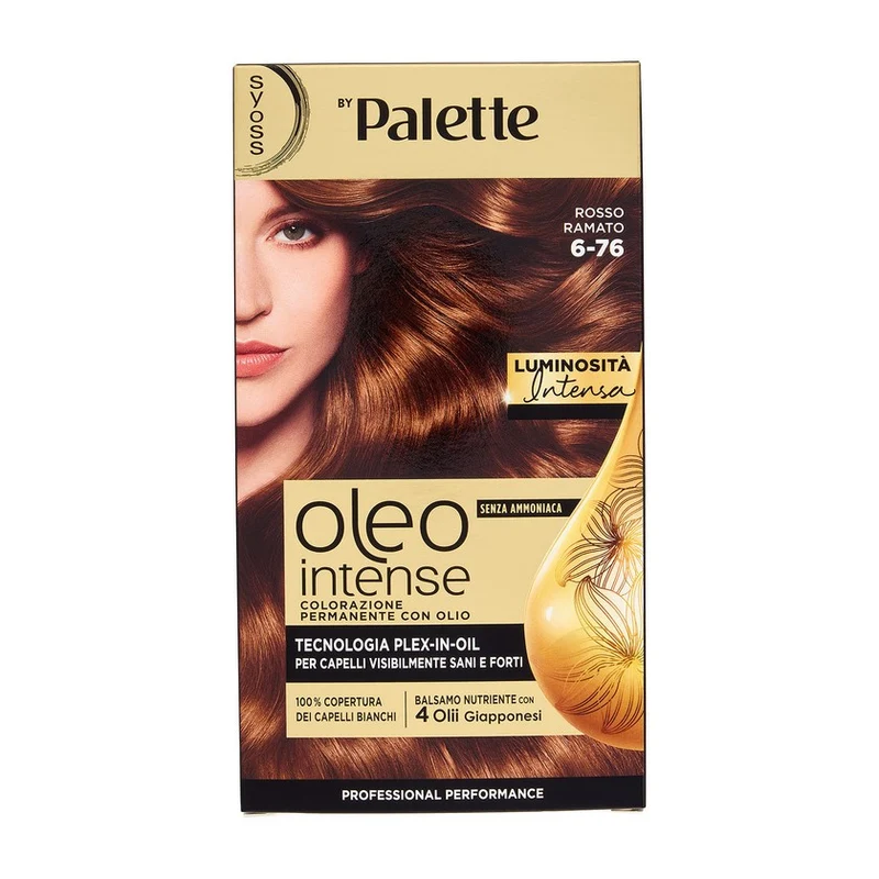 Syoss Oleo Intense Senza Ammoniaca Colorazione Permanente Con Olio Rosso Ramato 6-76 — Colorazione capelli