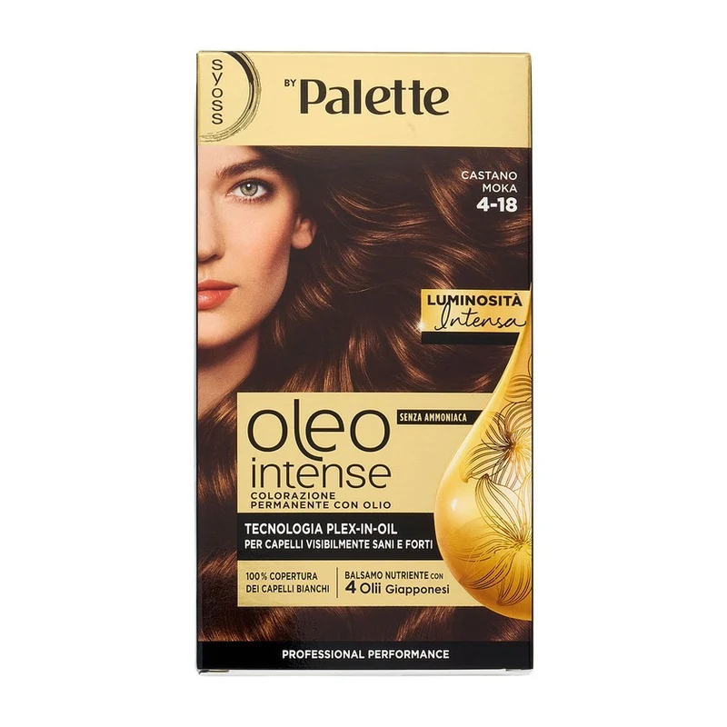 Syoss Oleo Intense Castano Moka 4-18 — Colorazione permanente per capelli