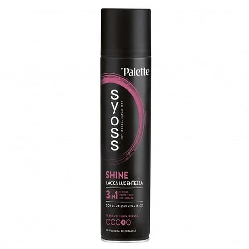 Syoss Lacca Shine Lucentezza Lunga Durata 3In1 Styling 300 ml — Lacca capelli