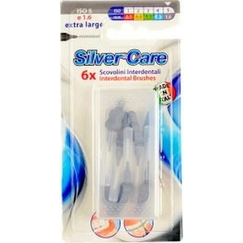 Silver Care Scovolino Interdentale Extra Large 6 Pezzi — Scovolino interdentale
