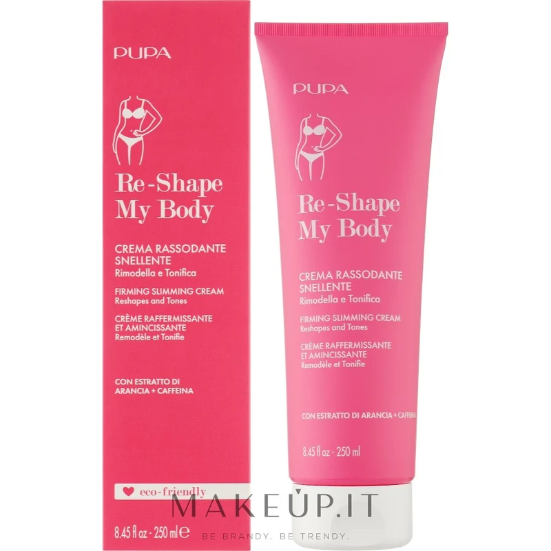 Pupa Re-Shape My Body Crema Rassodante Snellente 250 ml — Crema snellente