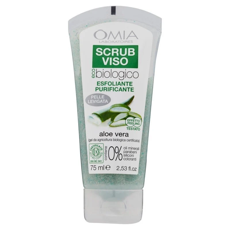 Omia Scrub Viso Aloe Vera 75 ml — Scrub viso