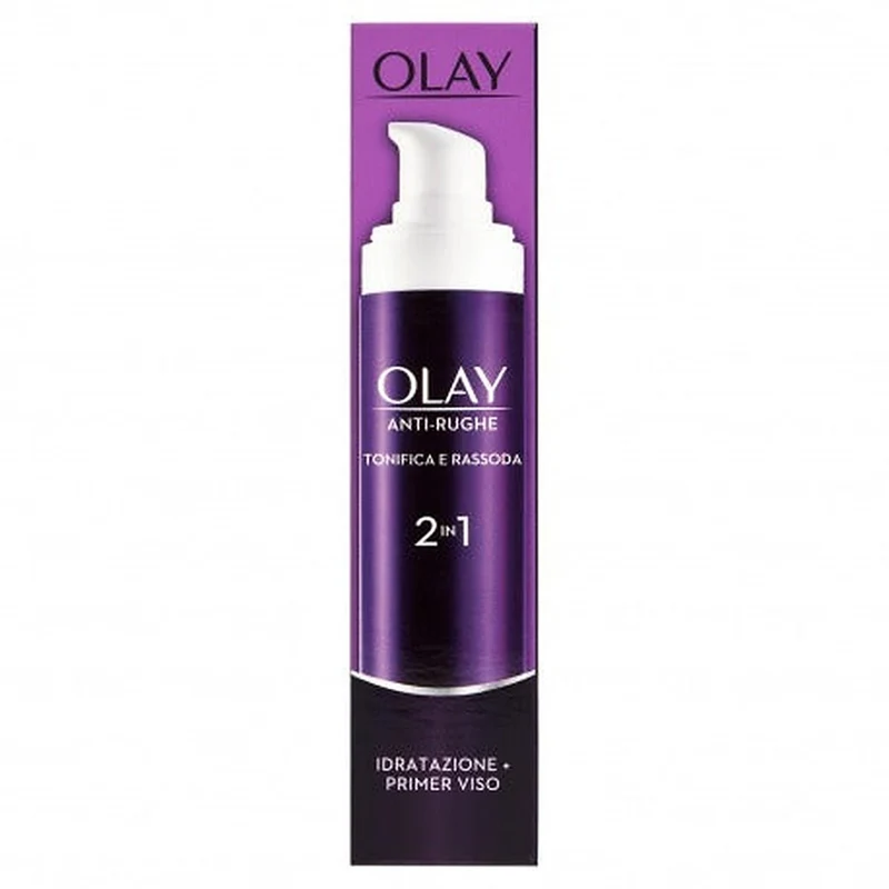 Olay Crema Viso Giorno Antirughe Con Siero Rassodante 2In1 — Crema viso