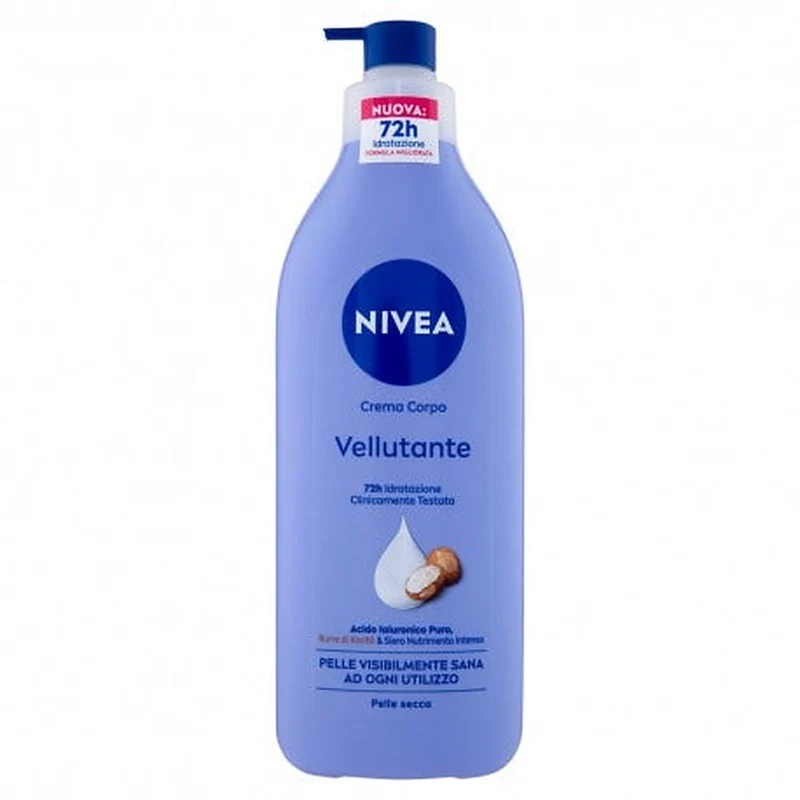 Nivea Crema Corpo Vellutante Pelle Secca 500 ml — Crema corpo