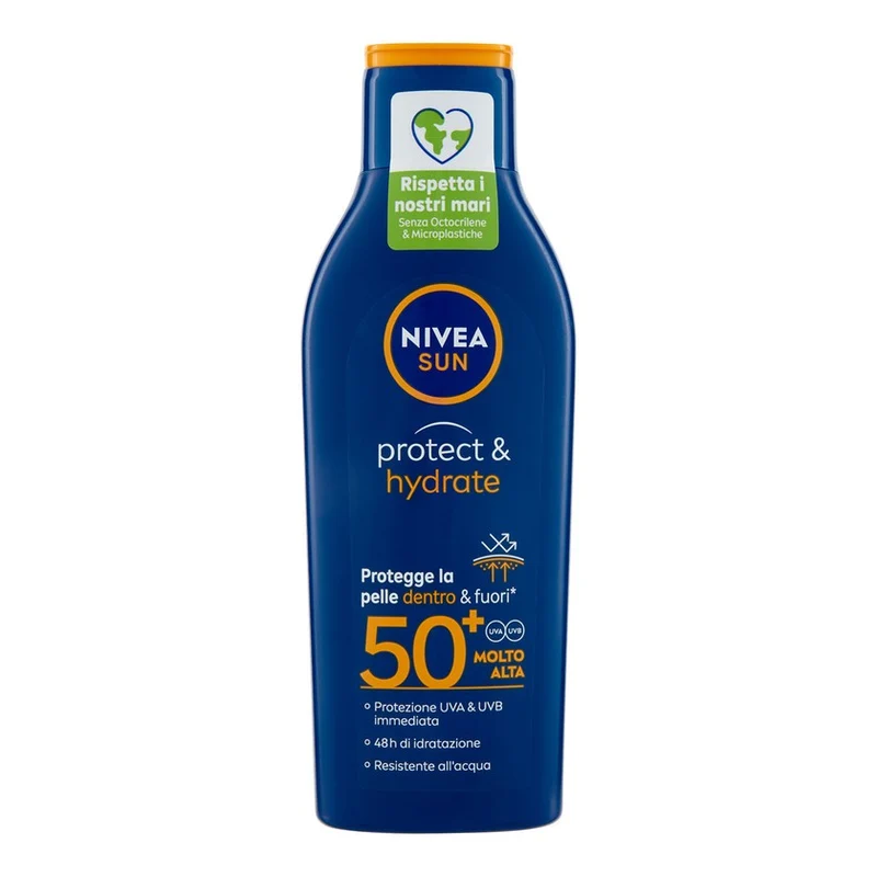 Nivea Latte Solare Idratante Spf 50+ 200 ml — Latte solare