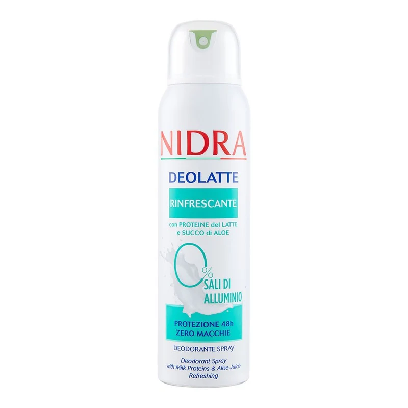 Nidra Deolatte Fresh Con Proteine Del Latte E Bio Aloe 150 ml — Deodorante