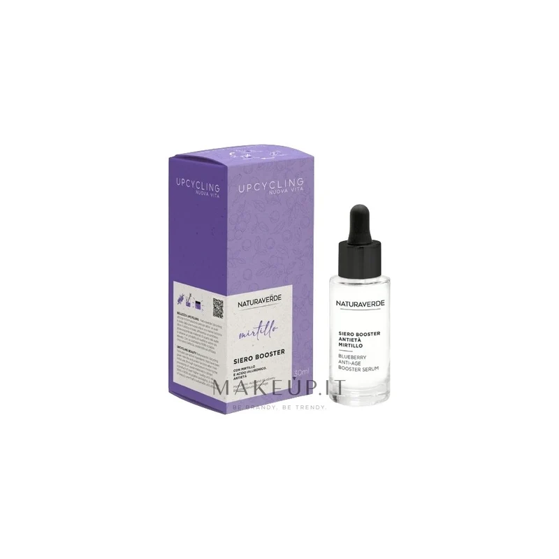 Naturaverde Siero Booster Mirtillo E Acido Ialuronico Antieta 30 ml — Siero viso
