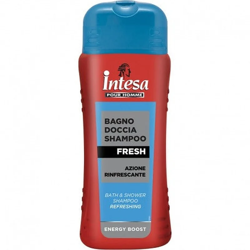 Intesa Per Uomo Bagno Doccia Shampoo Fresh 500 ml — Gel doccia-shampoo