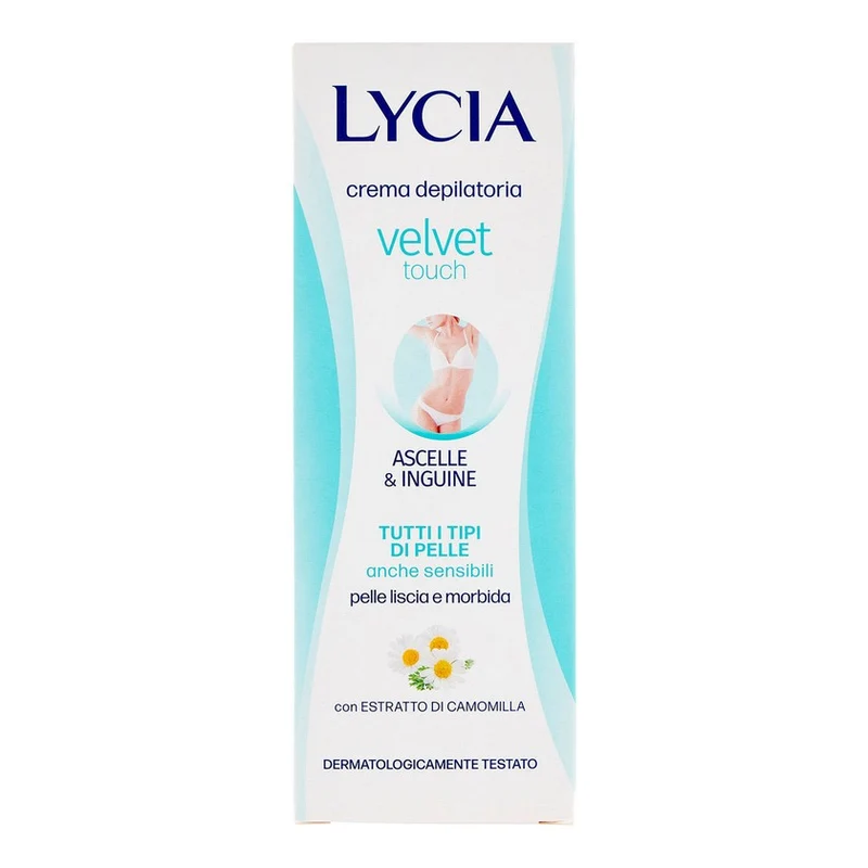 Lycia Perfect Touch Crema Depilatoria Ascelle & Inguine Pelli Normali 100 ml — Crema depilatoria