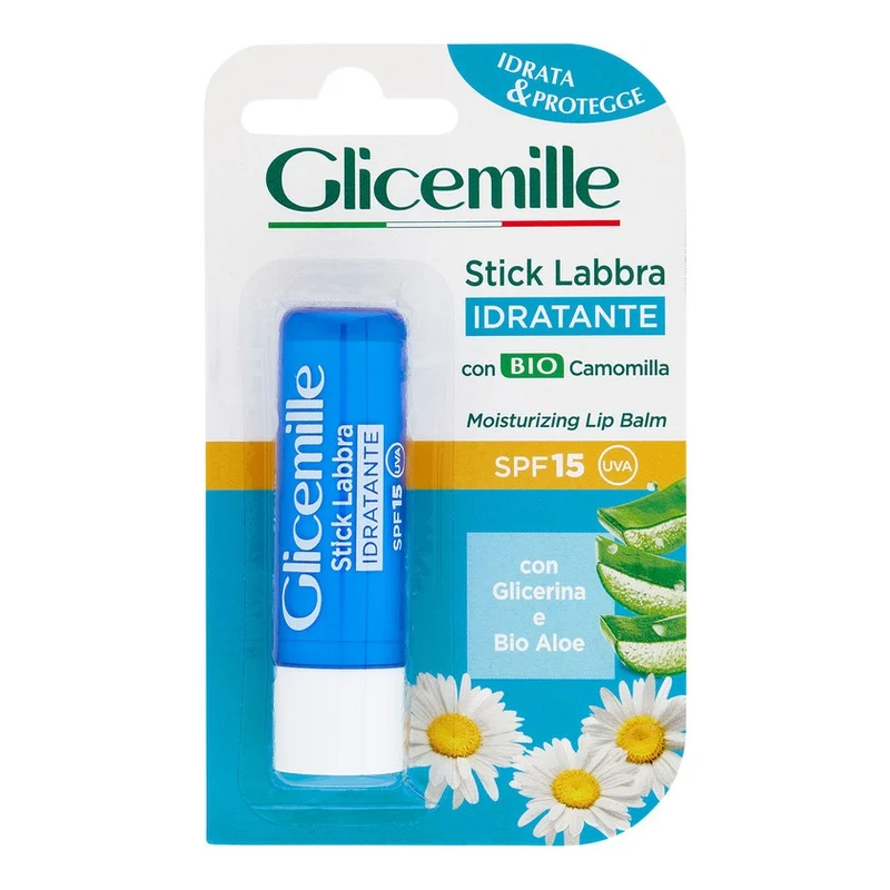 Glicemille Stick Labbra Idratante SPF 15 — Stick labbra solare