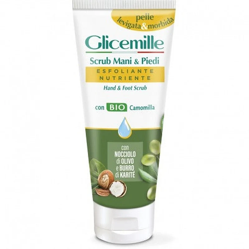 Glicemille Scrub Mani & Piedi Con Bio Camomilla 100 ml — Scrub