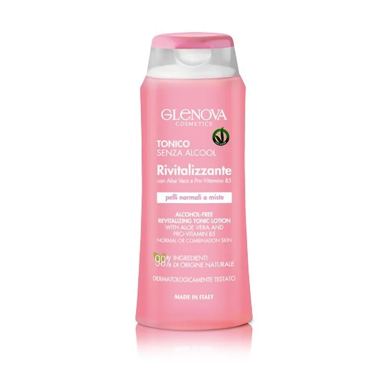 Glenova Tonico Senza Alcool Rivitalizzante Pelli Normali O Miste 200 ml — Tonico viso