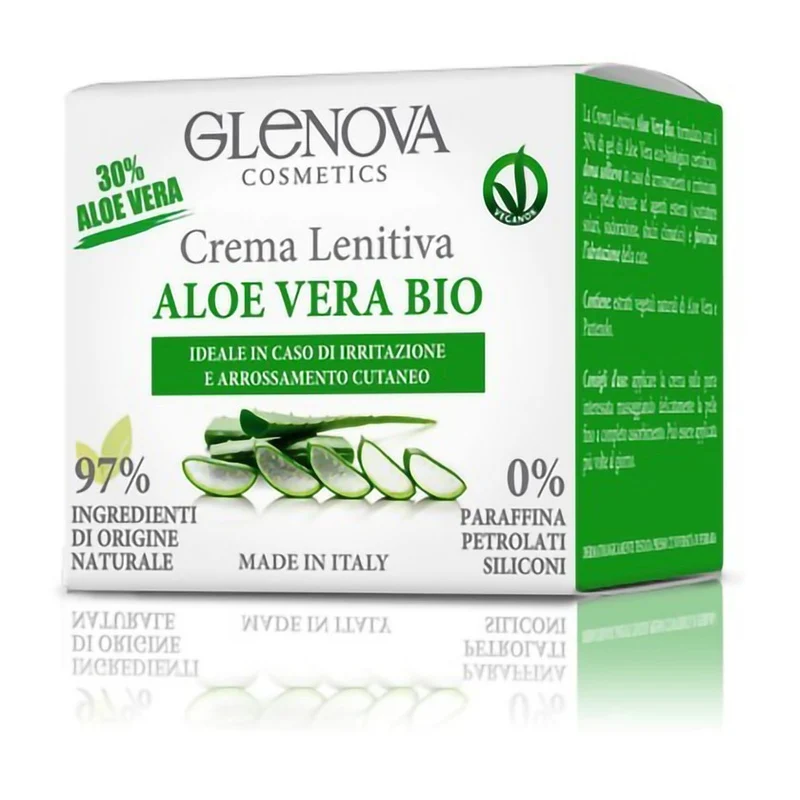 Glenova Crema Lenitiva Aloe Vera Bio 125 ml — Crema corpo