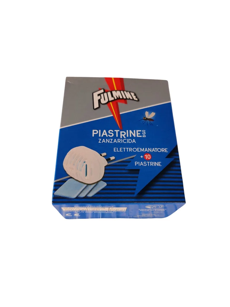 Fulmine Set Antizanzare Elettroemanatore Con 10 Piastrine — Repellente antizanzare