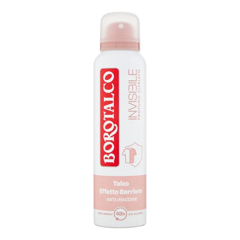 Borotalco Invisible Deodorante Cipriato 150ml — Deodorante spray