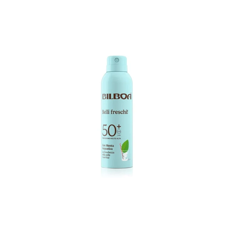Bilboa Belli Freschi SPF50+ Con Menta Acquatonica 150 ml — Solare