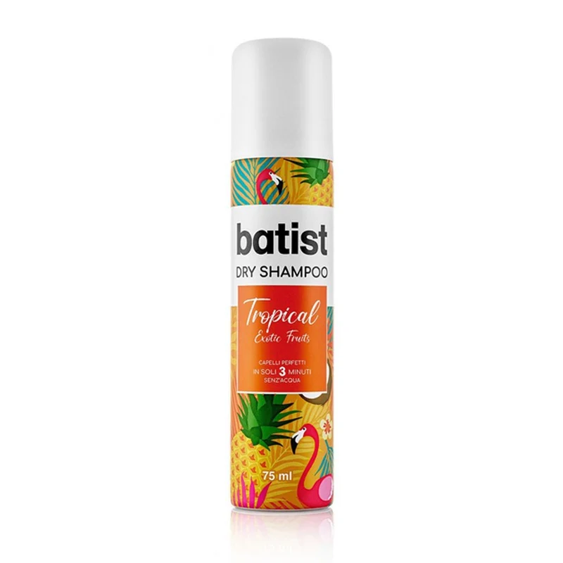 Batiste Shampoo Secco Profumazione Tropical 75 ml — Shampoo secco