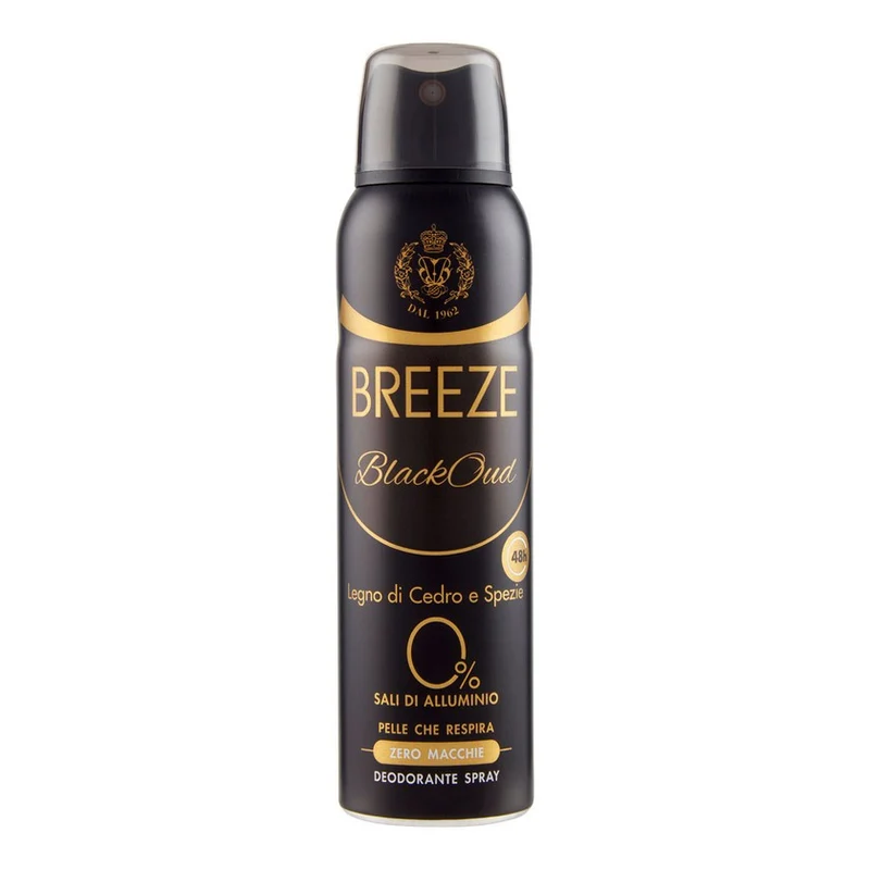 Breeze Deodorante Black Oud 150 ml — Deodorante