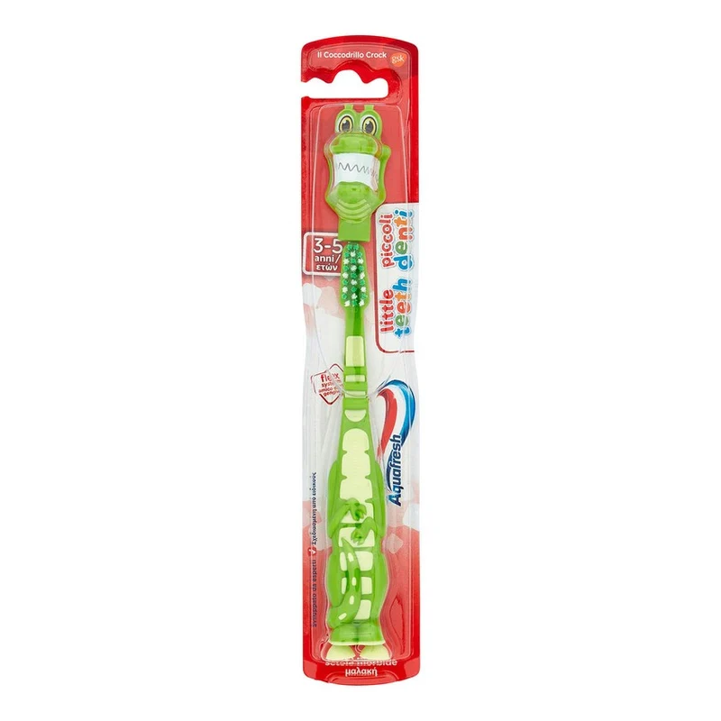 Aquafresh Spazzolino Da Denti Piccoli Amici Flex System — Spazzolino da denti
