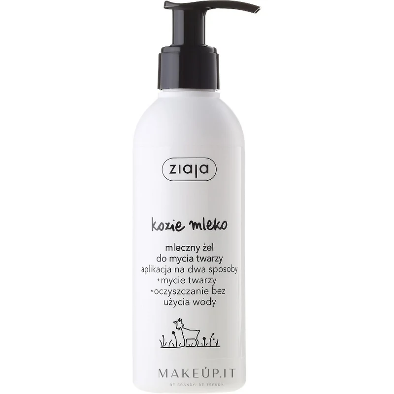 Ziaja Gel viso al latte di capra 200 ml — Gel detergente