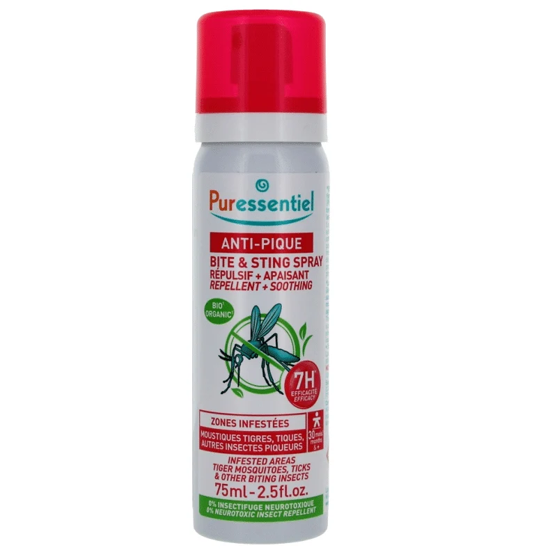 Puressentiel Spray Lenitivo Anti Zanzare & Roller 5 ml — Prodotto anti-zanzare
