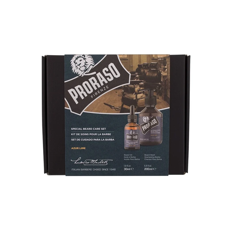 Proraso Azur Lime Set I — Set Cofanetto