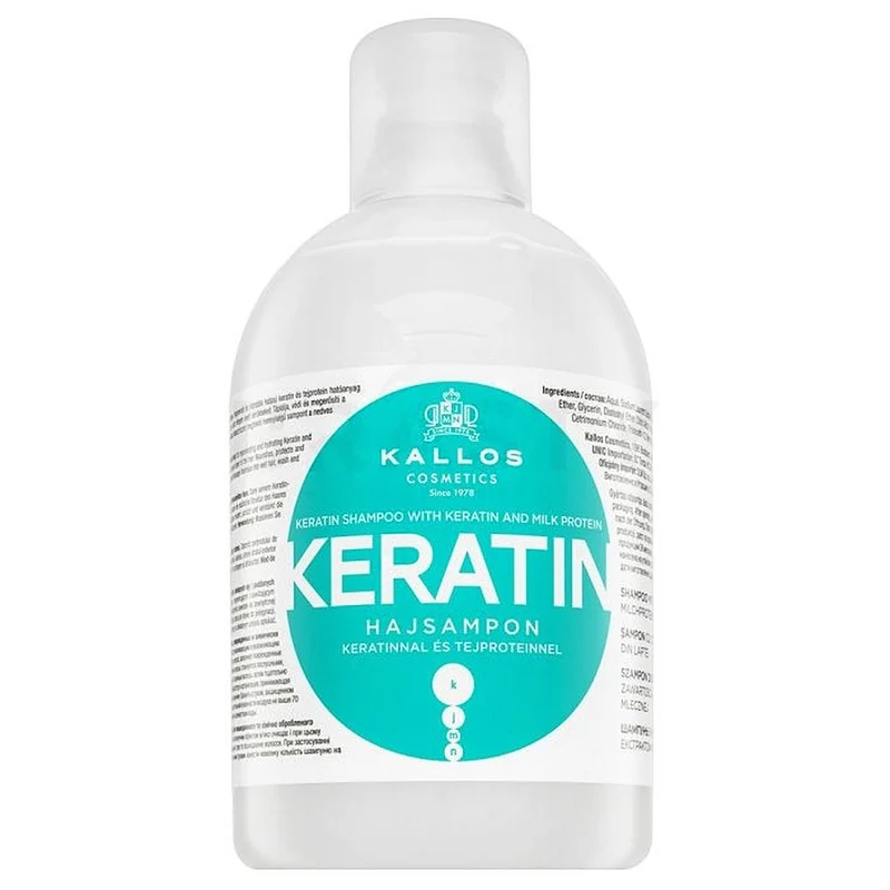 Kallos Keratin Shampoo 1000 ml — Shampoo