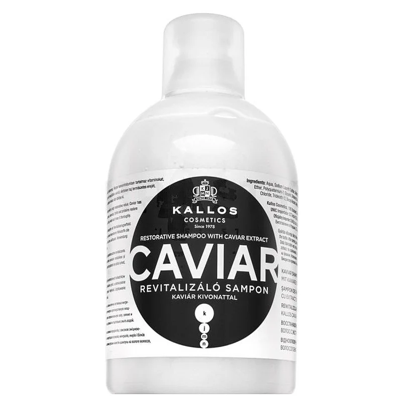 Kallos KJMN Caviar Restorative Shampoo 1000 ml — Shampoo capelli