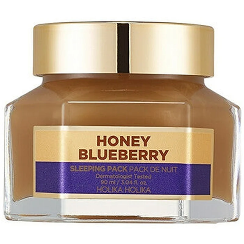 Holika Holika Blueberry Honey Sleeping Pack 90 ml — Maschera Viso Notte